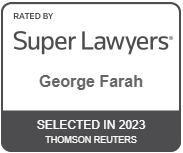 Super Lawyers George Farah 2023